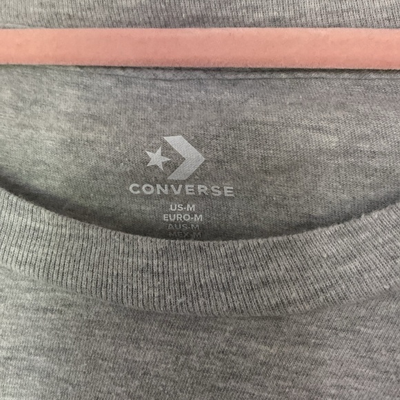 Men’s Converse T-Shirt in Gray Size M - Picture 2 of 5